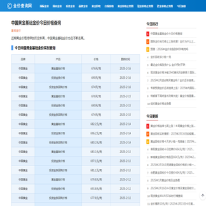 中国黄金基础金价今日价格查询（2025年|实时|基础金价）_金价查询网