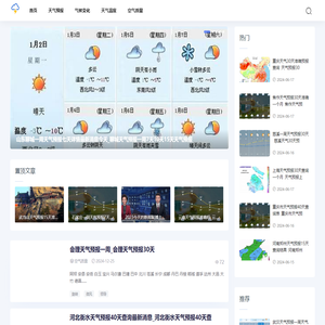 天气资讯网-提供24小时天气预报和气候变化服务